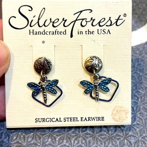 Dragonfly post earrings
